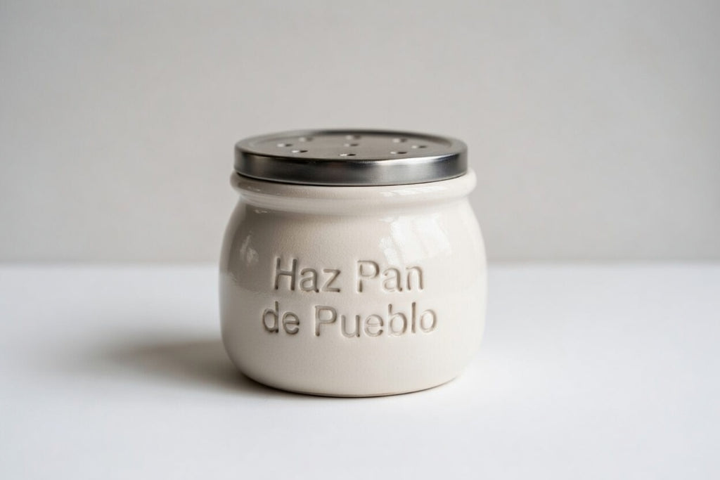 Ahumador cerámico para pan en horno doméstico